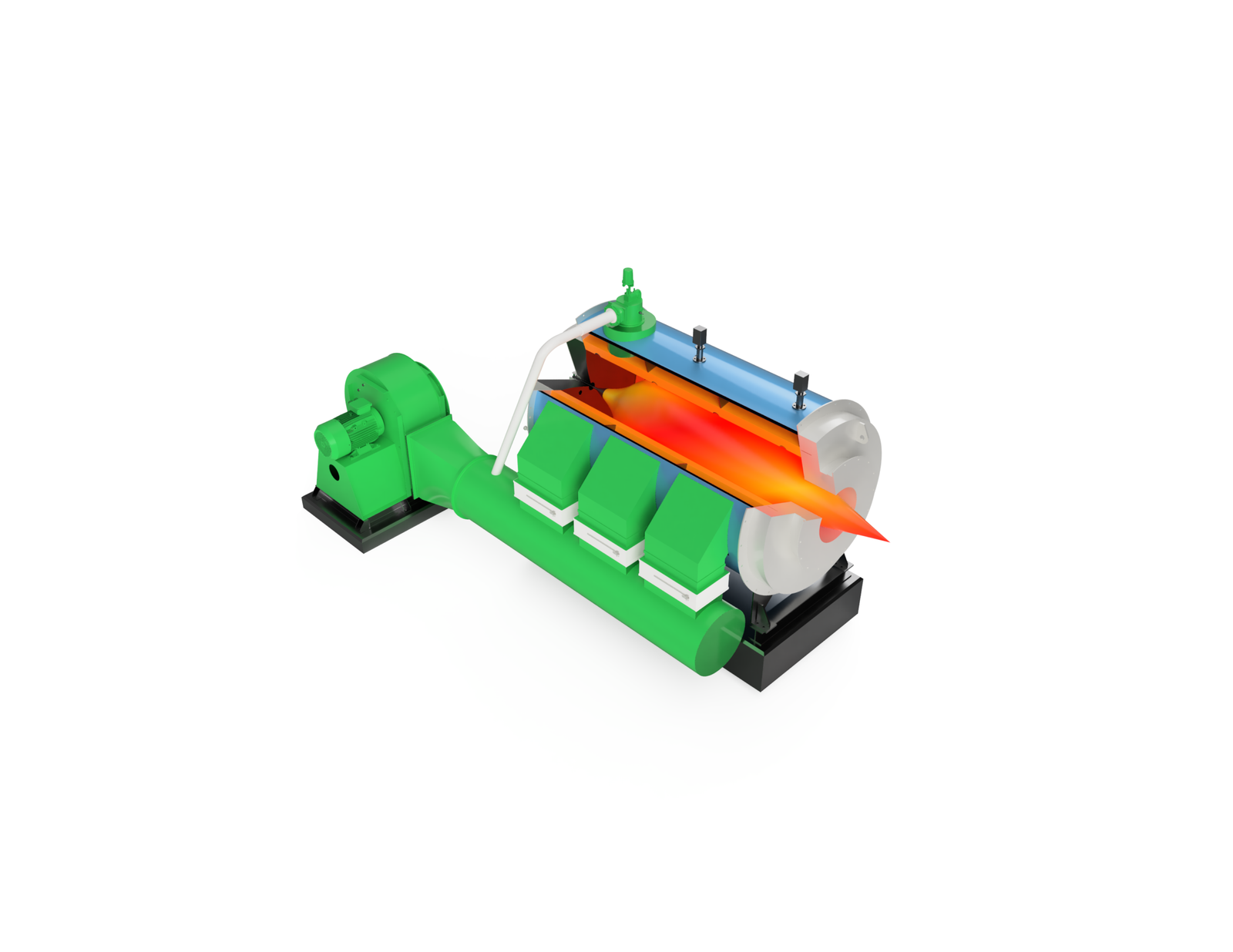 CenterFire Dust Suspension Burner