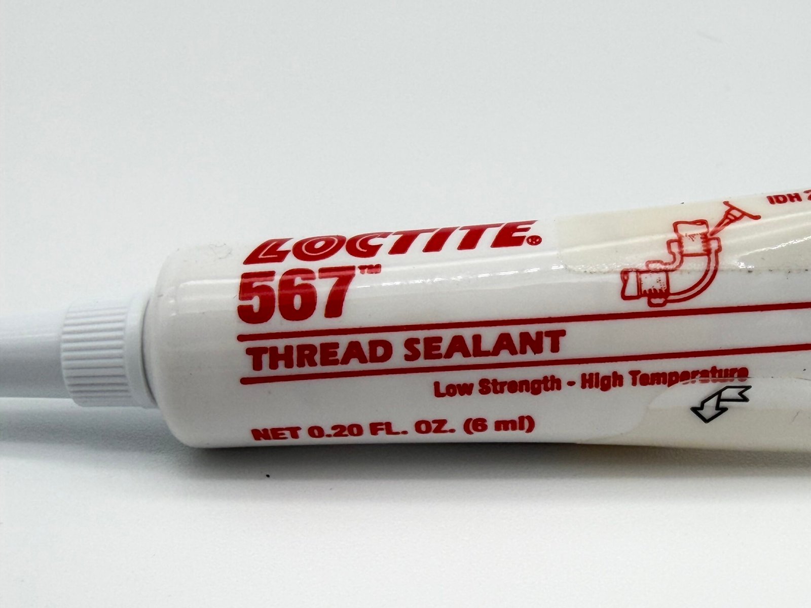 Thread Sealant, High-Temp Resistant, 0.2 fl oz, Wechsler Technologies