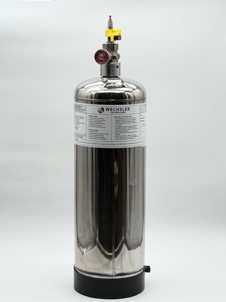 9L Foam Canister with Foam​, Wechsler Technologies