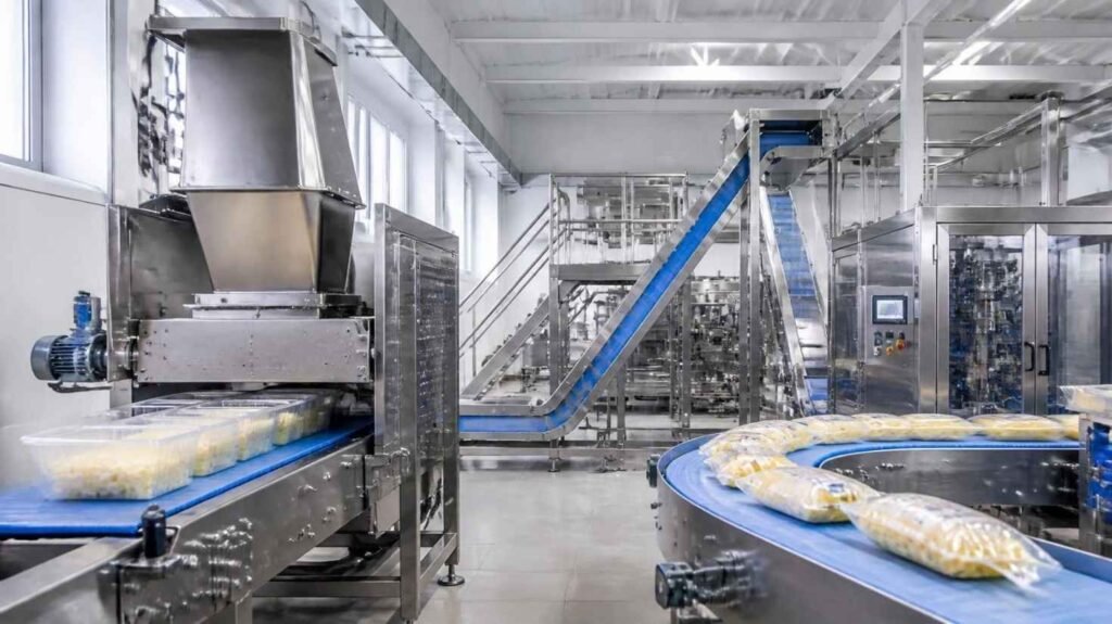 Modern food processing facility